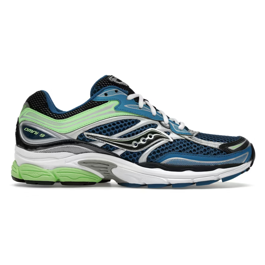 SAUCONY OMNI 9 BLUE LIME