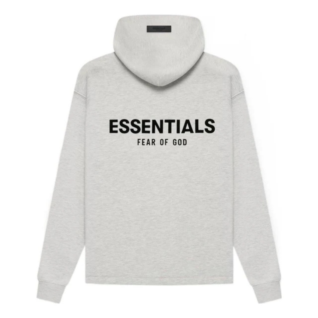 FEAR OF GOD ESSENTIALS LIGHT OATMEAL HOODIE