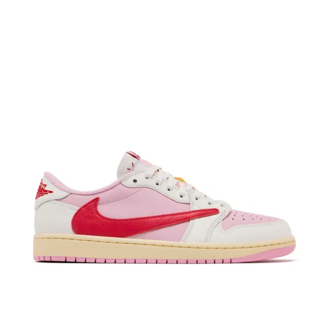 JORDAN 1 LOW TRAVIS TROPICAL PINK