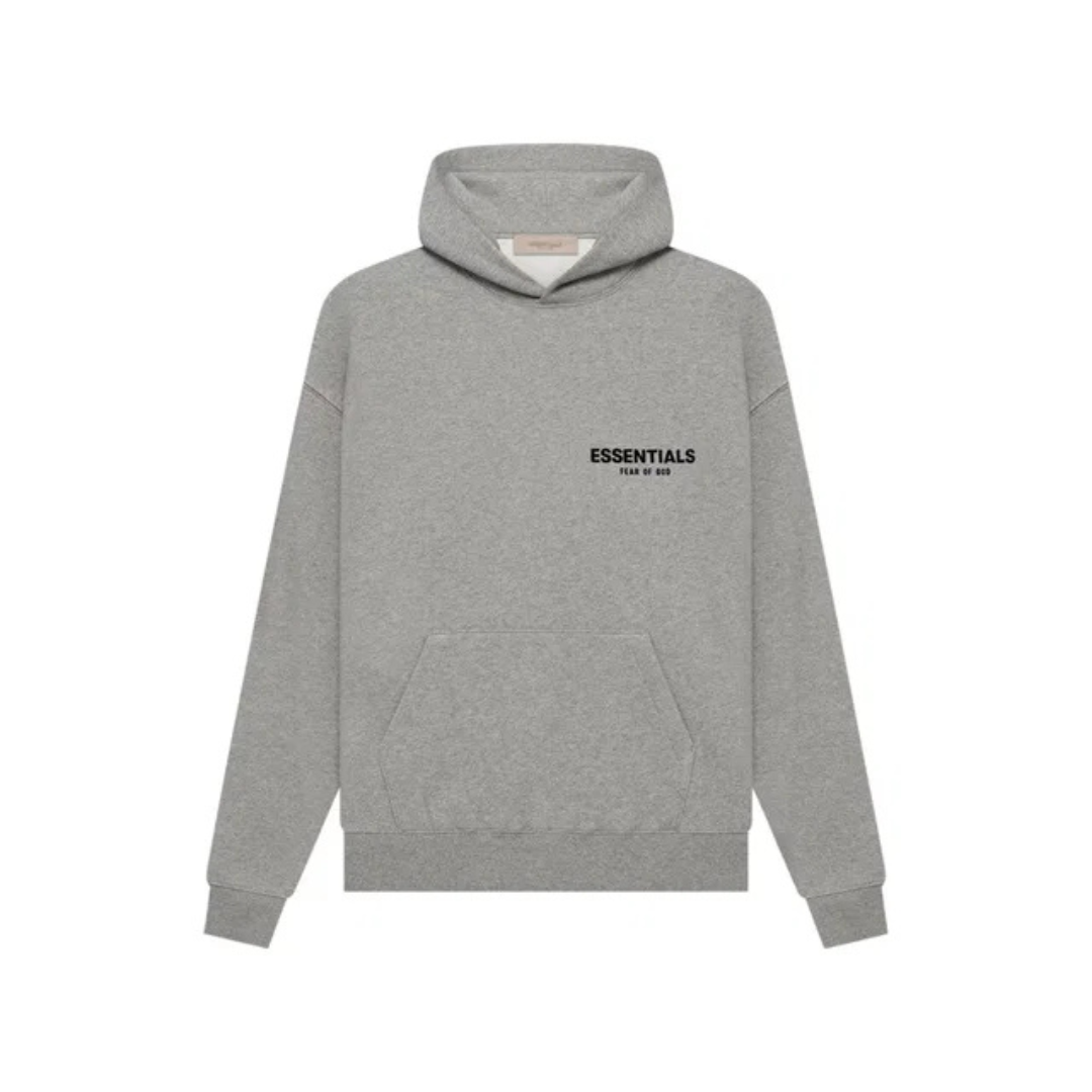 FEAR OF GOD ESSENTIALS DARK OATMEAL HOODIE