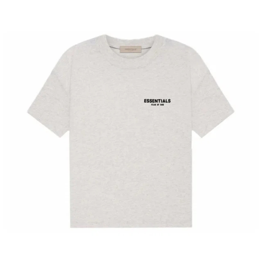 FEAR OF GOD ESSENTIALS LIGHT OATMEAL TEES