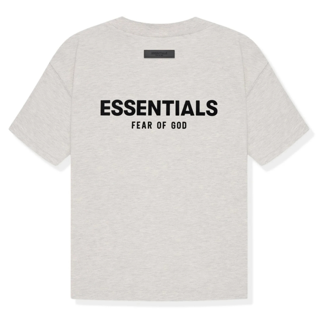 FEAR OF GOD ESSENTIALS LIGHT OATMEAL TEES