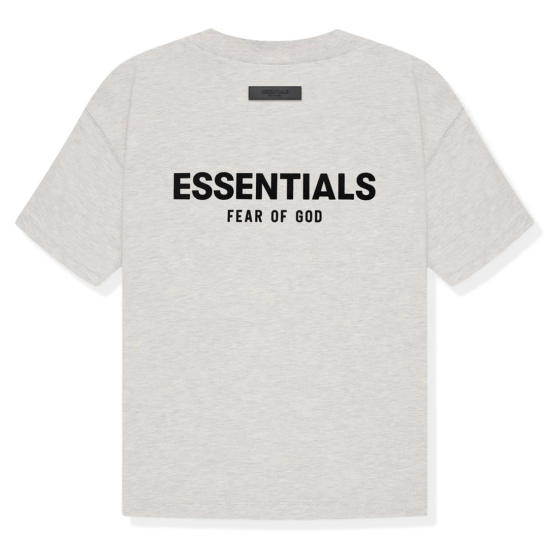FEAR OF GOD ESSENTIALS LIGHT OATMEAL TEES