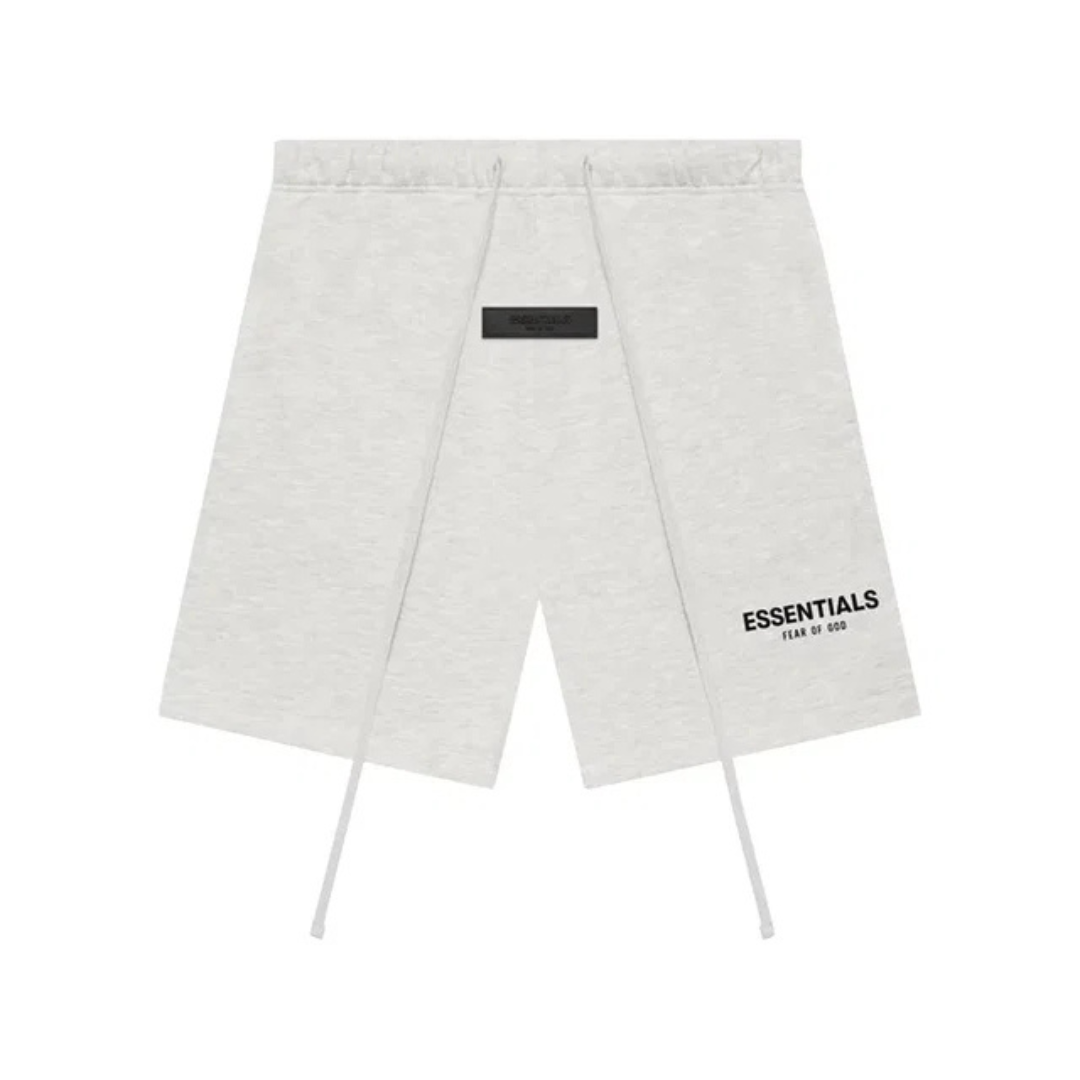 FEAR OF GOD ESSENTIALS LIGHT OATMEAL SHORTS