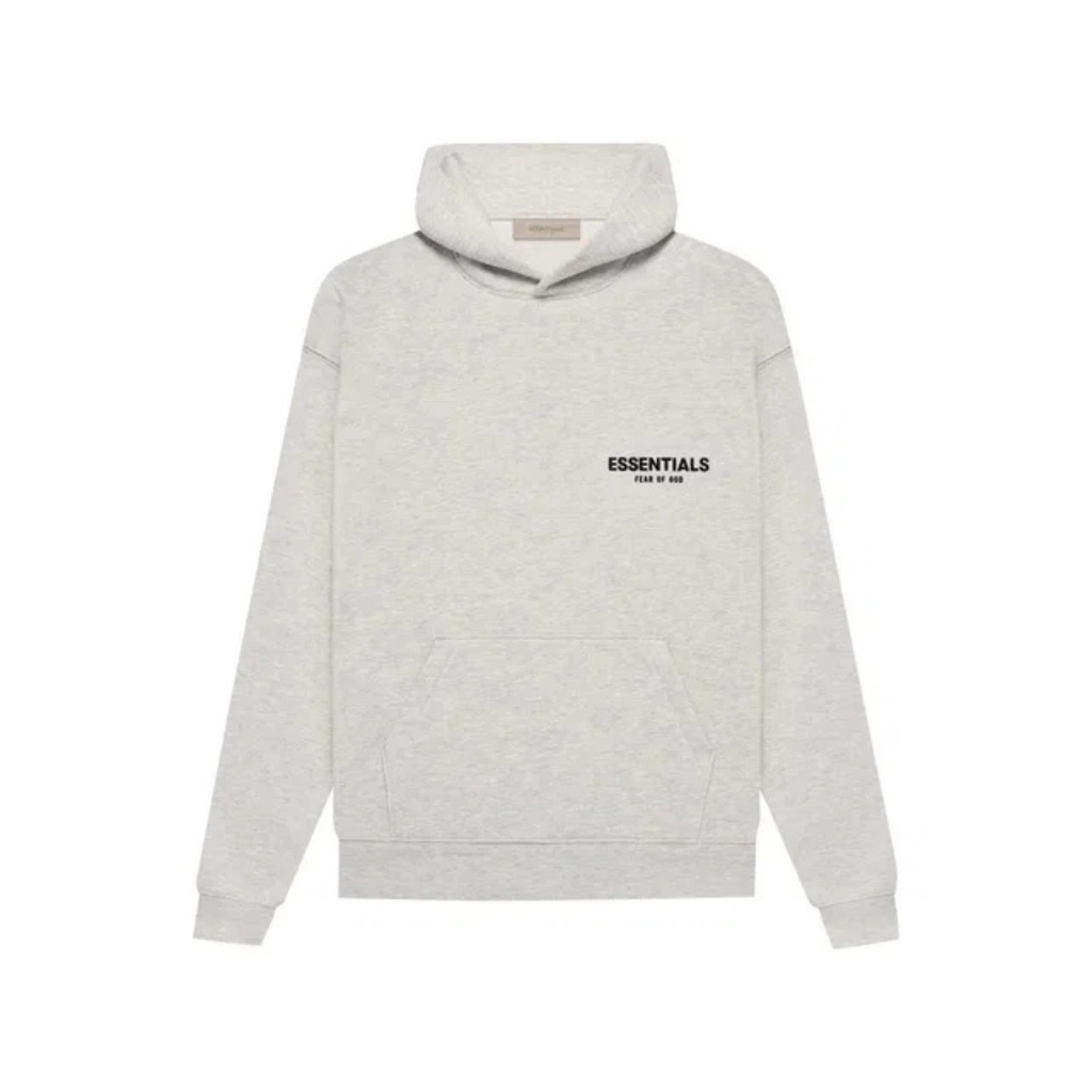 FEAR OF GOD ESSENTIALS LIGHT OATMEAL HOODIE