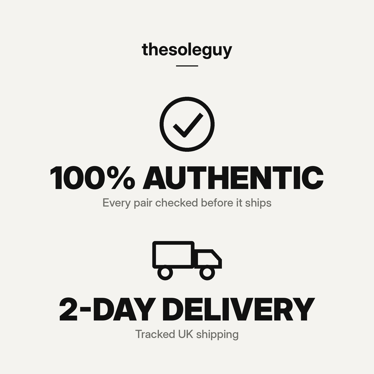 100% authentic, 2-day delivery